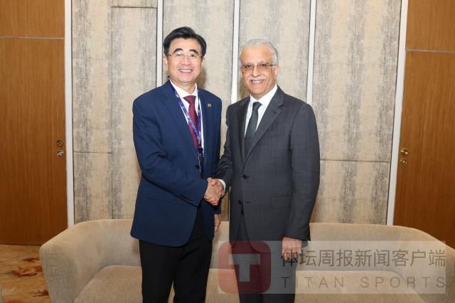 pp电子官网-宋凯会见AFC主席萨尔曼 提出承办一届U17亚洲杯
